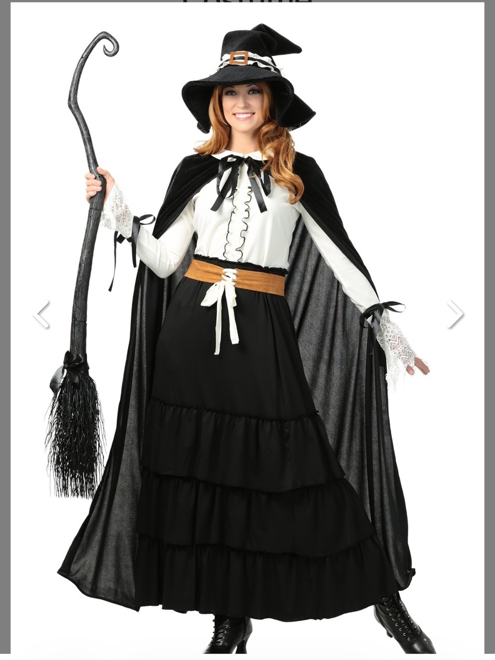 Women's Salem Witch Halloween Costume - Size Medium